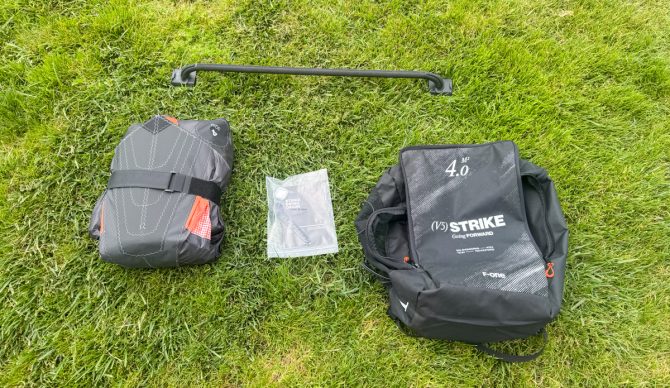 F One Strike Wing and Bag