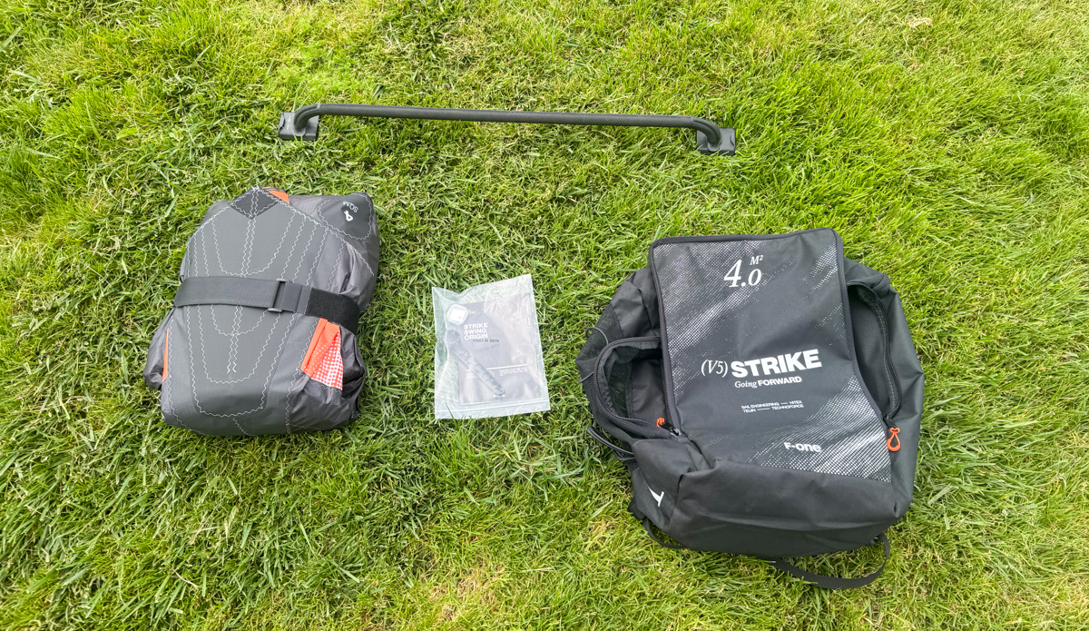 F One Strike Wing and Bag