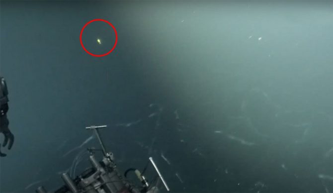 underwater volcano
