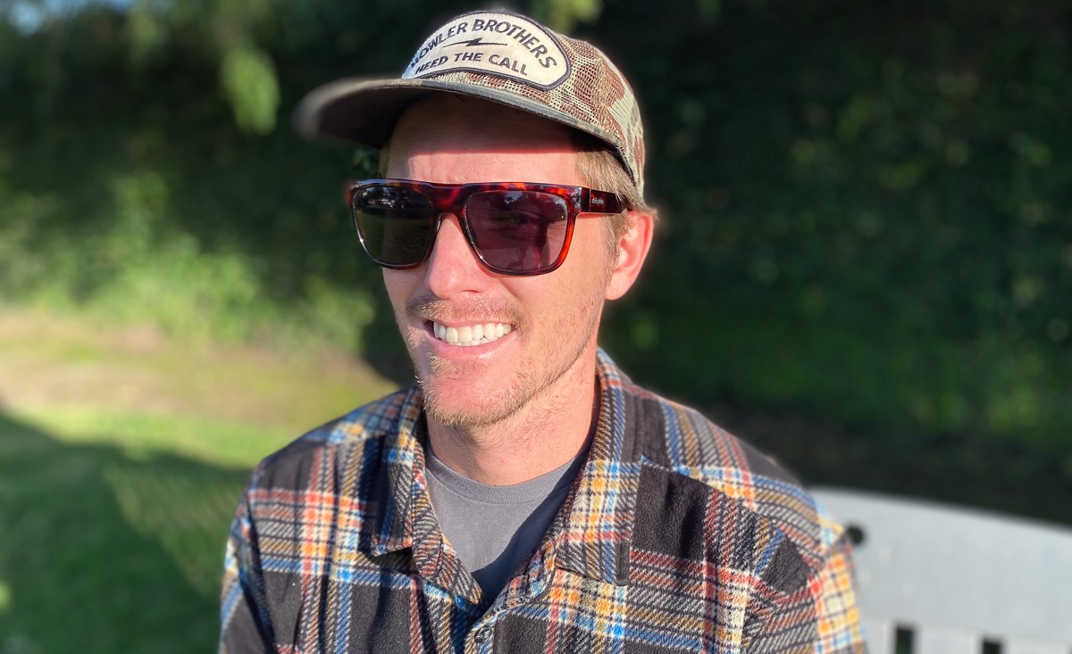 Dylan wearing the Bajio Caballo