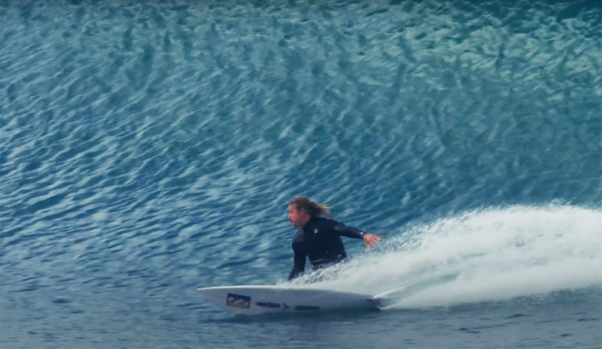 Occy surfing