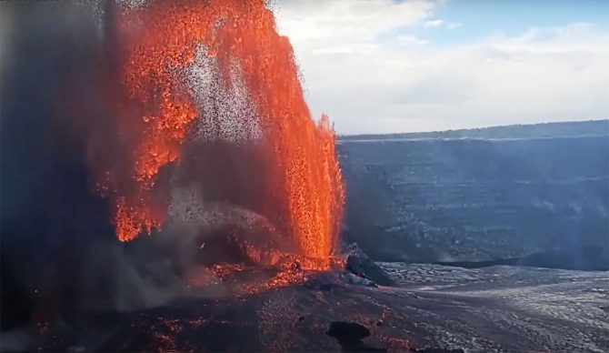 big island Kilauea Volcano 