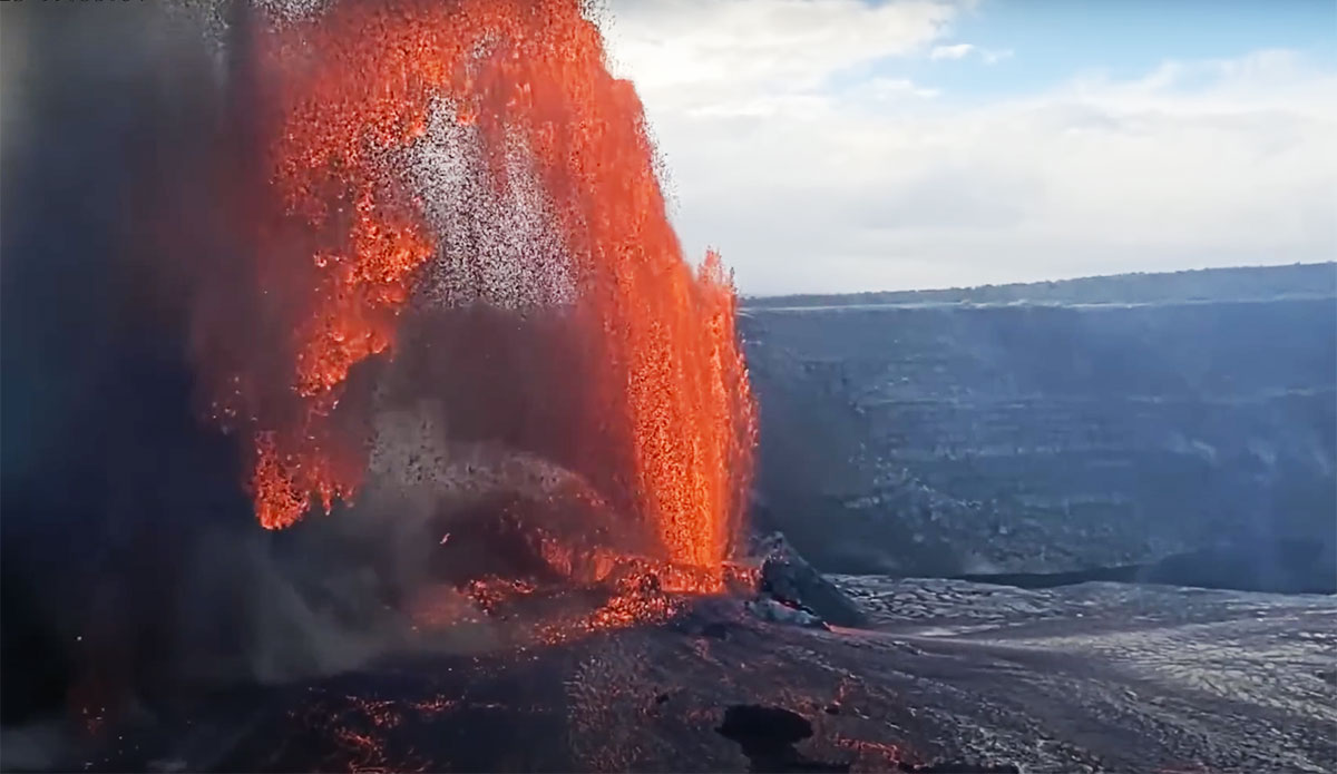 big island Kilauea Volcano
