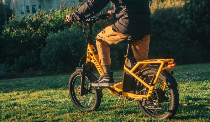 Velotric Fold 1 Plus in Alamo Square Park