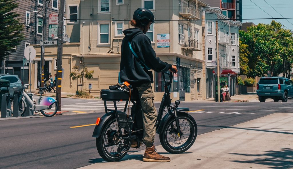 Will standing with the Rad Power Bikes RadRunner Plus ebike