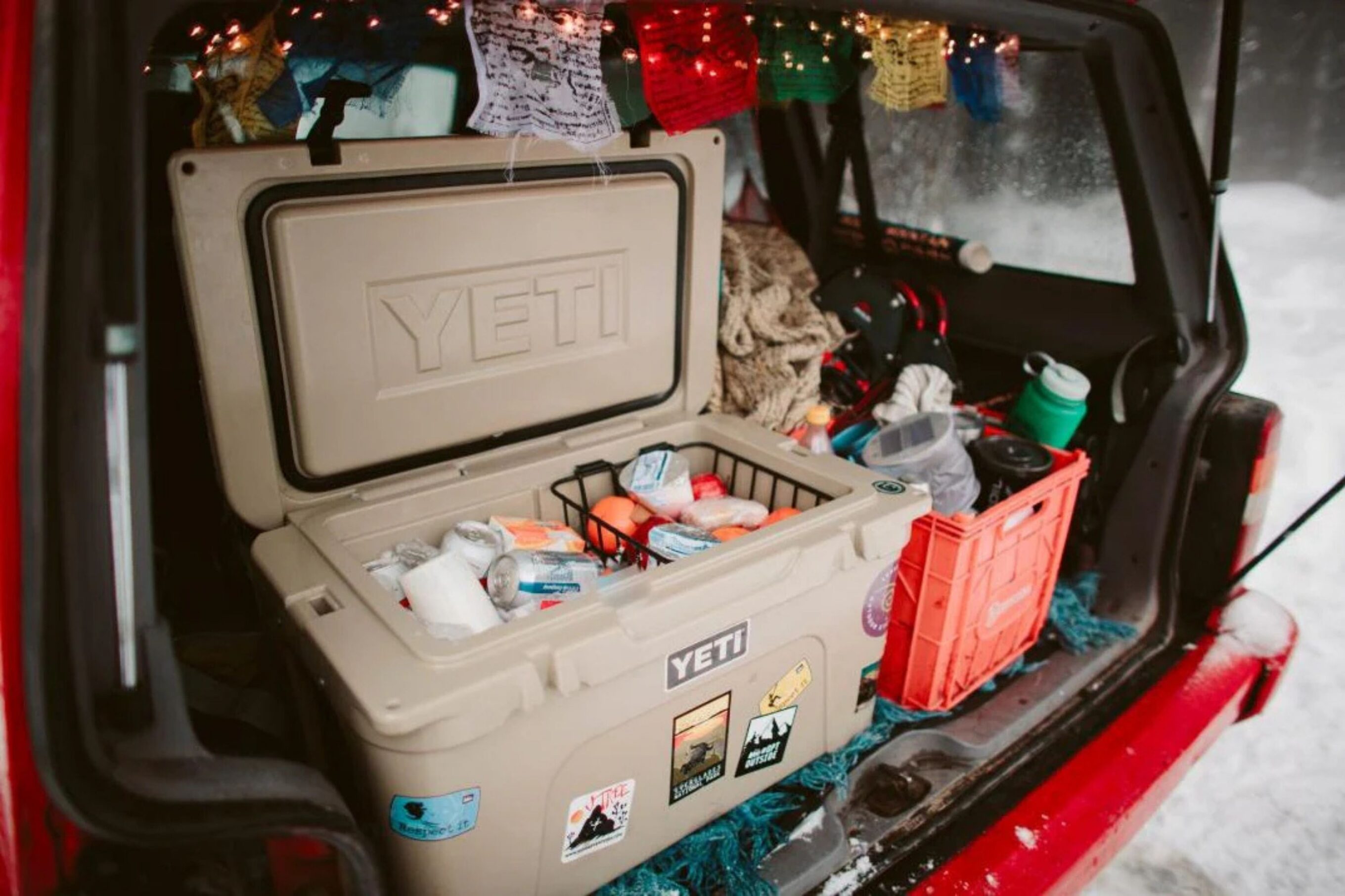 YETI Tundra cooler shown in 45L size