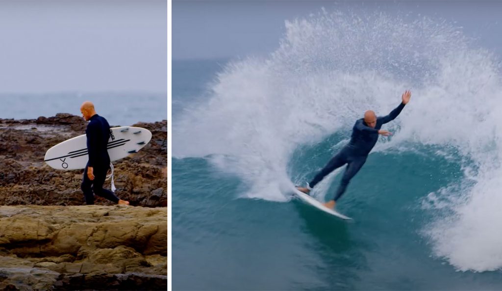 Kelly Slater at Snapper Rocks