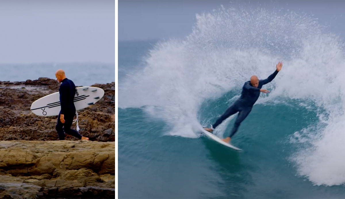 Kelly Slater at Snapper Rocks
