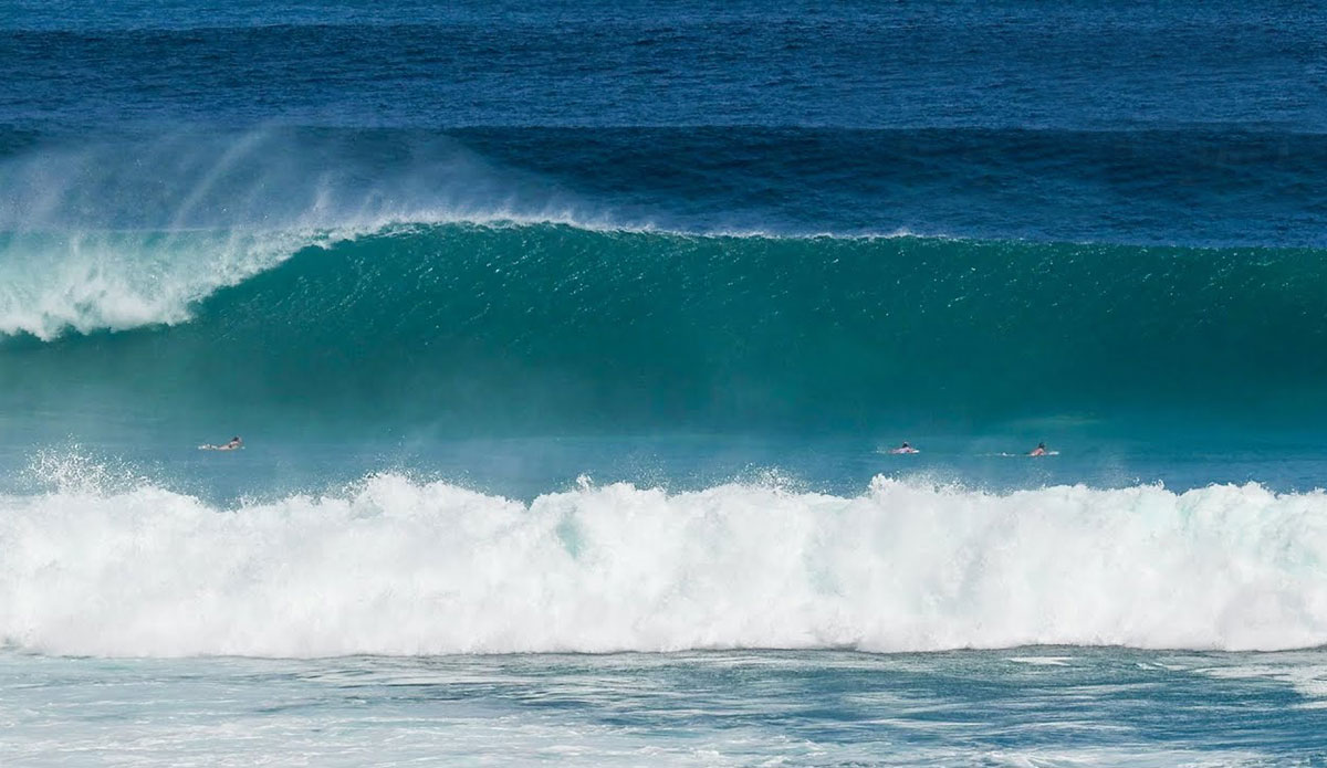 Uluwatu perfect wave