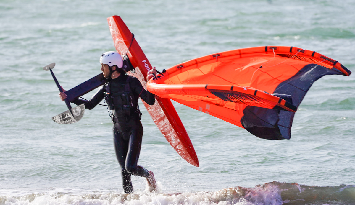 Will exiting the water with the Plume and F-One Rocket Mid