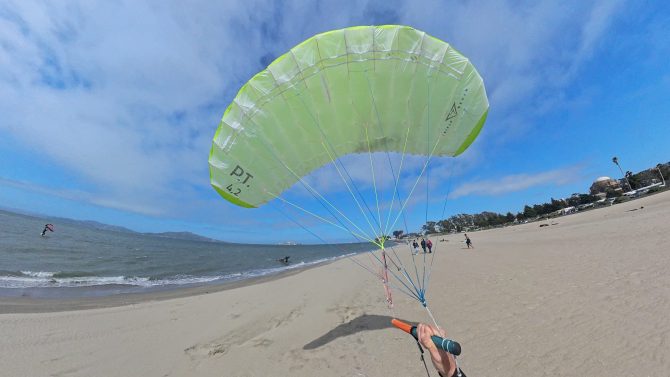 double-skin parawing