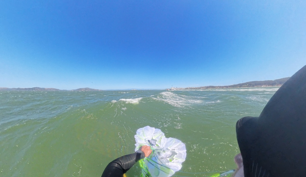 BRM Parawing wake thieving