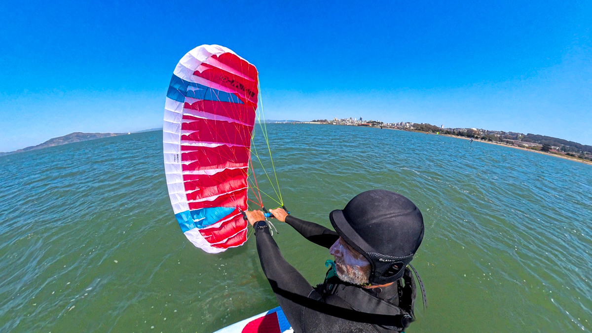 grinding upwind on the flow d wing