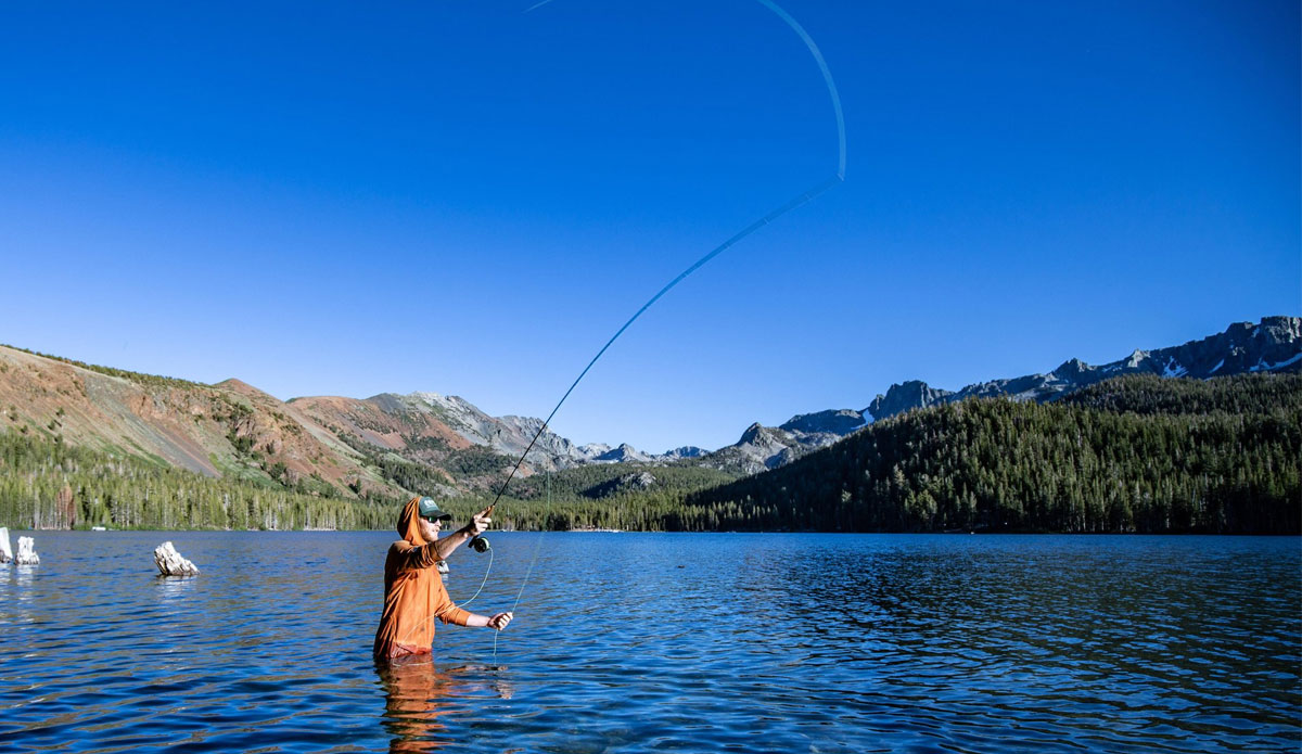 Man fishing