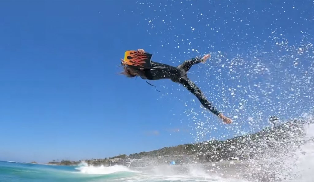 Shortly before being absolutely whomped on. Photo: Beefs TV // YouTube