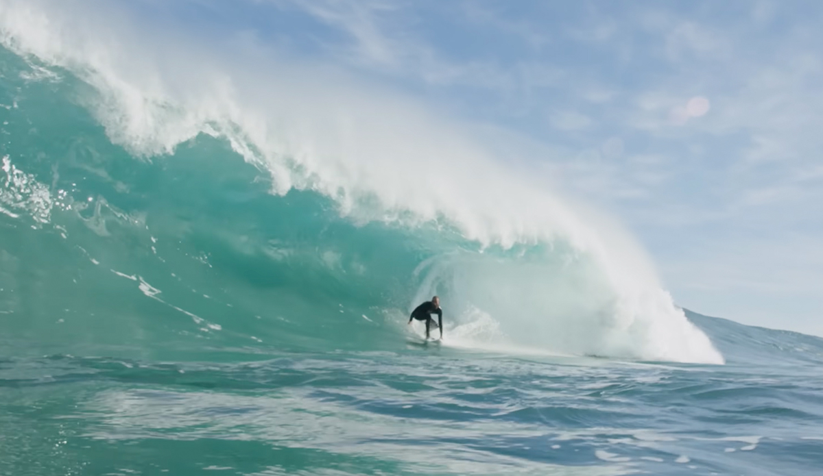 The Box is not a wave you want to have commitment issues with. Photo: Nathan Florence // YouTube