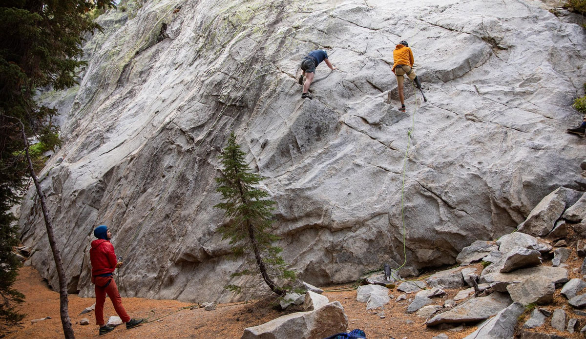 Rock climbers