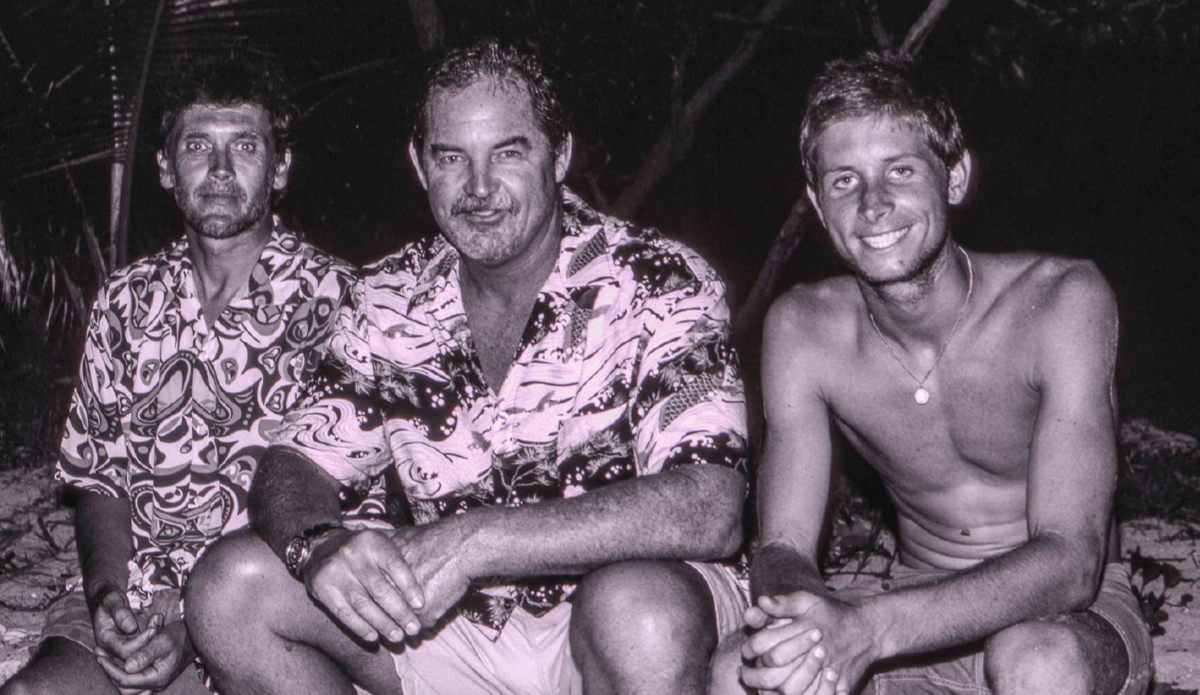 Rusty Preisendorfer (Center) is better known as the man behind Rusty Surfboards. Photo: Rusty Preisendorfer