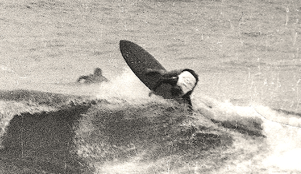 Rusty riding his first creation in a High School contest. Photo: Rusty Preisendorfer