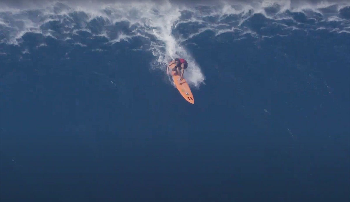 Matt Bromley surfing