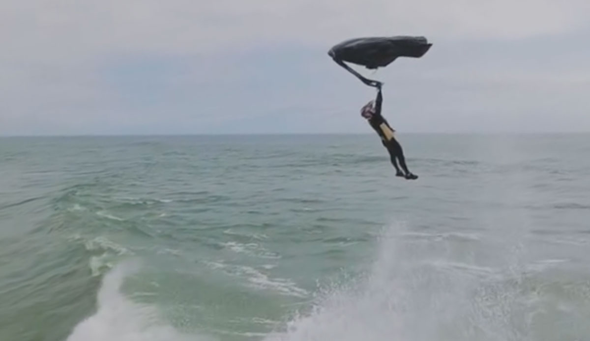 Jet Skit flip at Huntington Pier