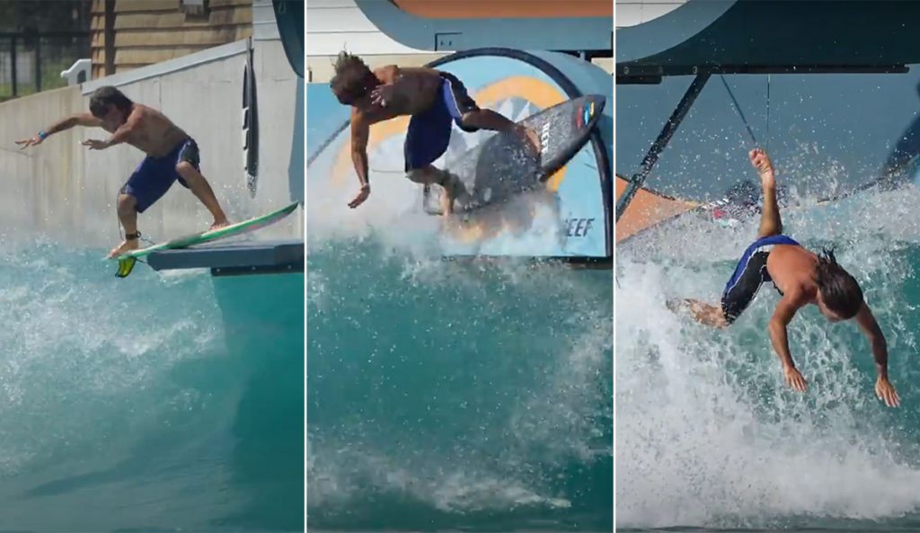 Mason Ho surfing Swatch Nines
