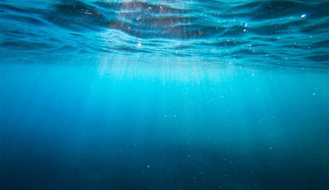 nanoplastics in seawater