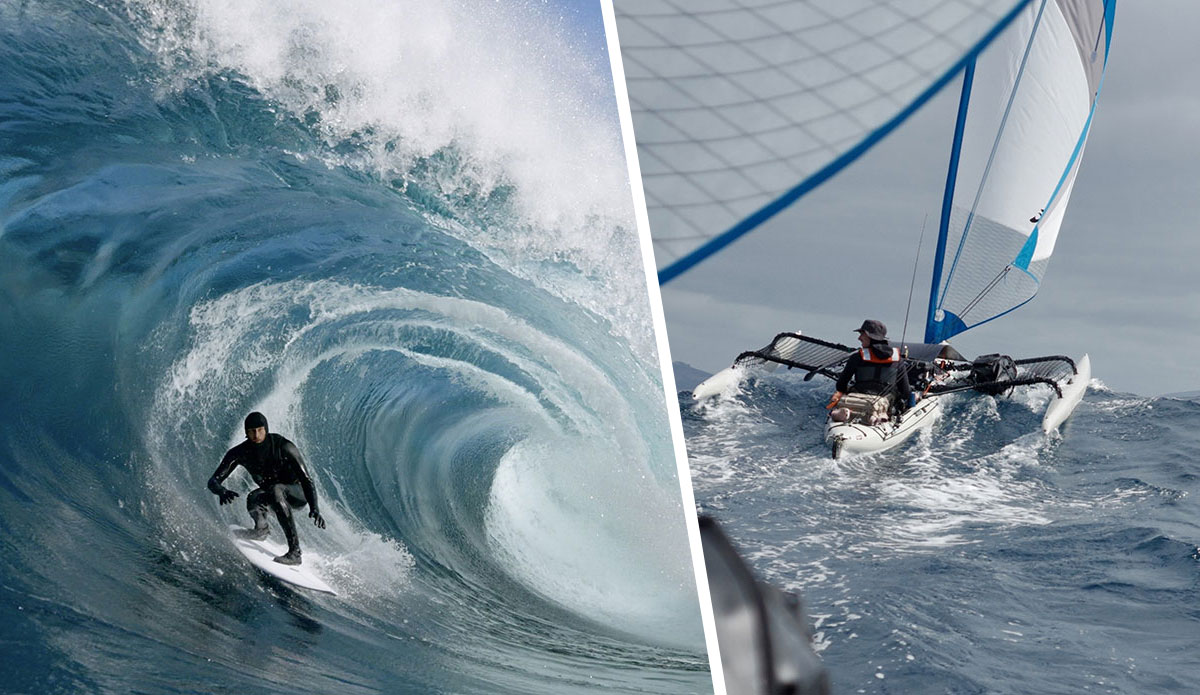 Torren Martyn sailing in Tasmania