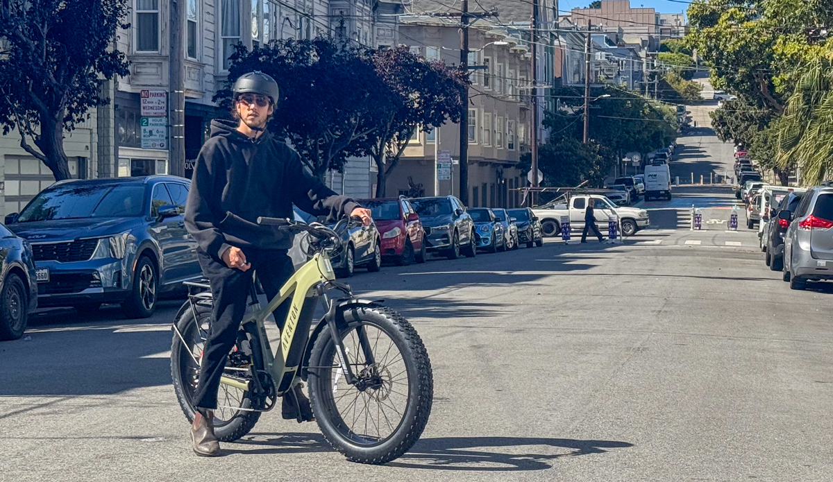 Aventon Aventure 3 with rider