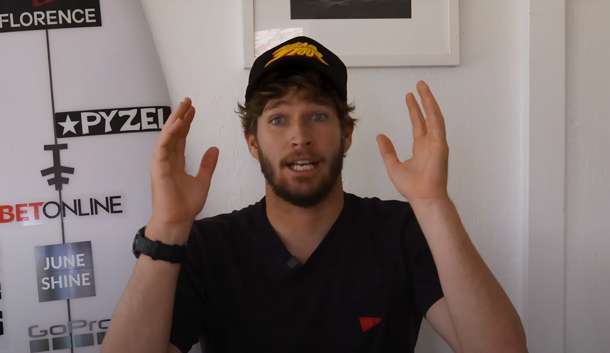 The face of a man who has spent his entire career dealing with lineup politics. Photo: Nathan Florence // YouTube