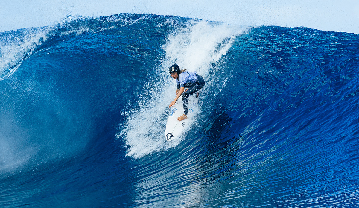 Kelia Gallina on Becoming the Youngest Ever Championship Tour Competitor at Teahupo'o