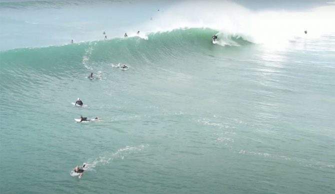 Kirra surfing