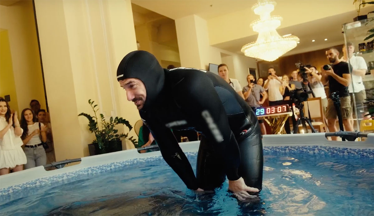 Vitomir Maričić breath hold world record