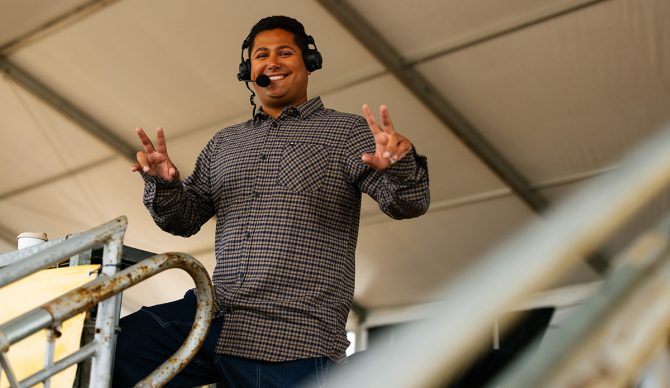 Mitchell Salazar Wasn’t Supposed to Be One of Surfing’s Top Commentators, So He Cut His Own Path