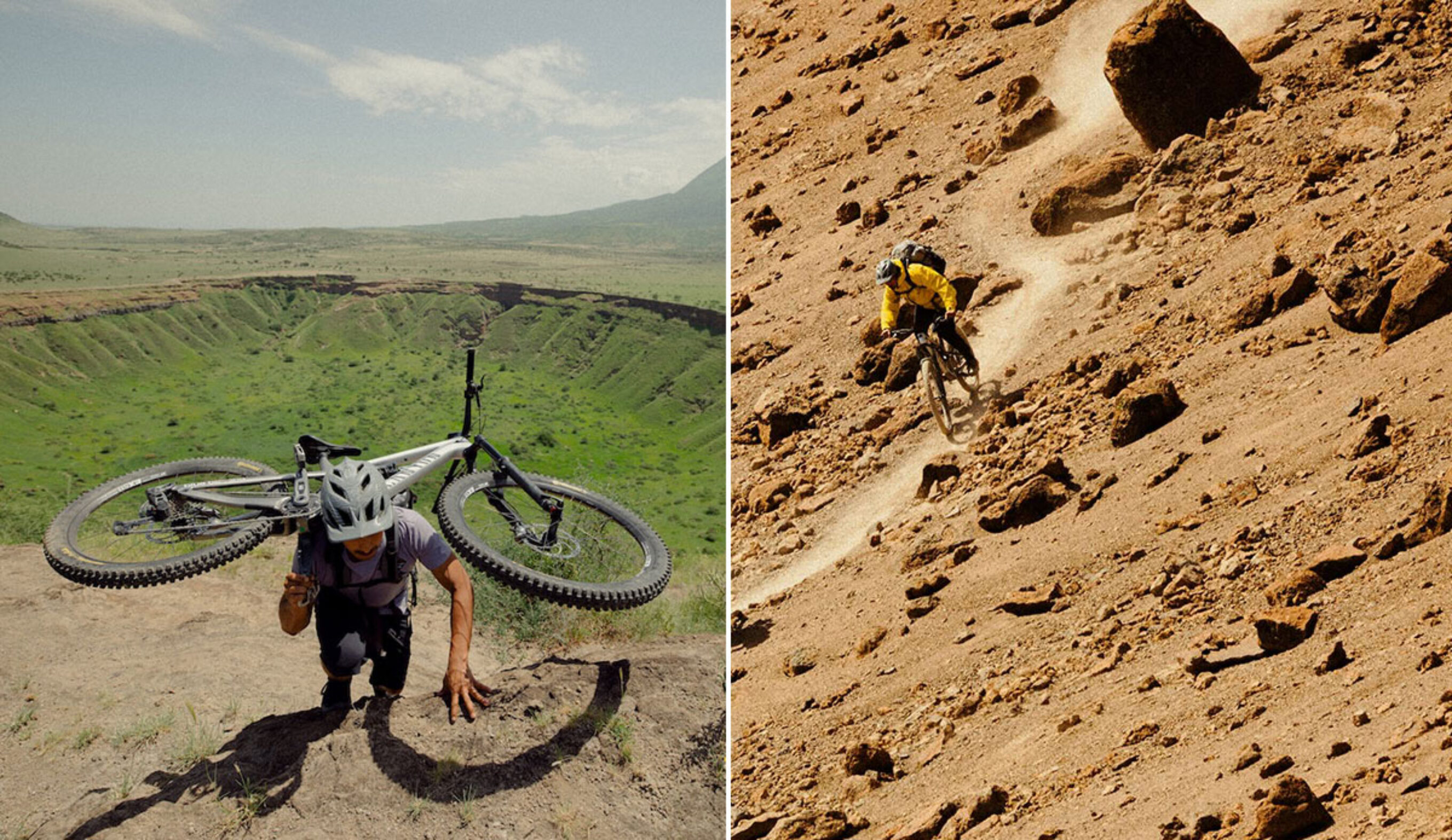Daniel Cristancho rides Kilimanjaro