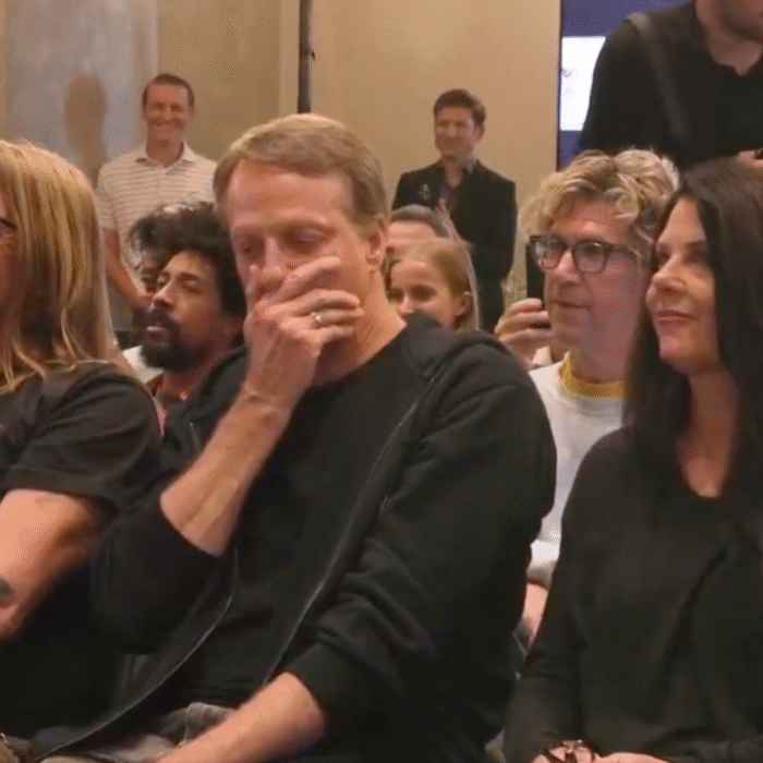 Tony Hawk after his 900 skateboard sold for $1.15 million.