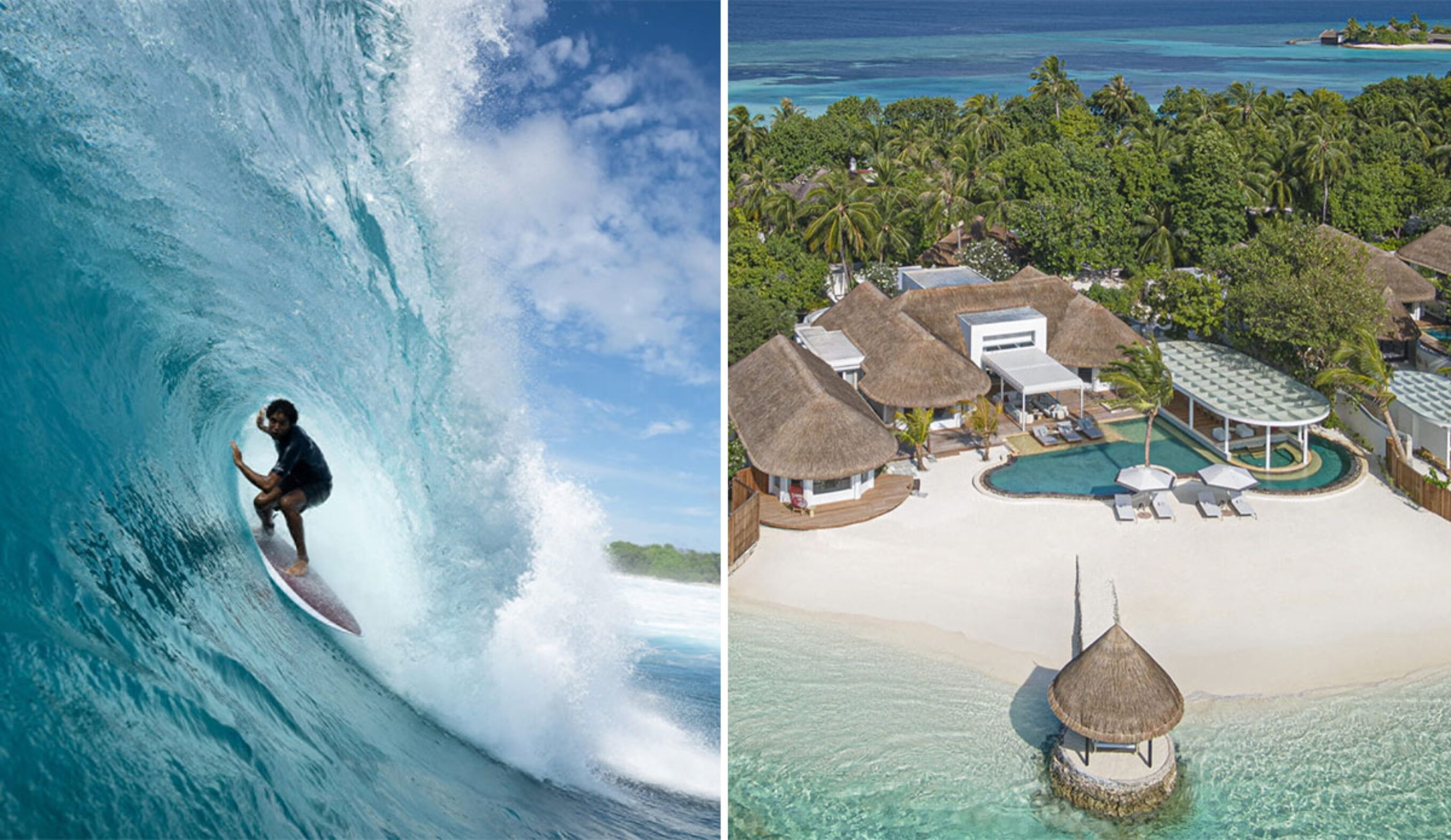 Luxurious surf event