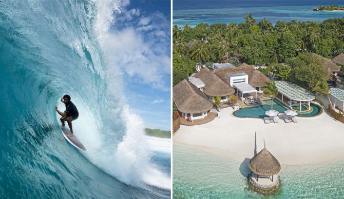 Luxurious surf event