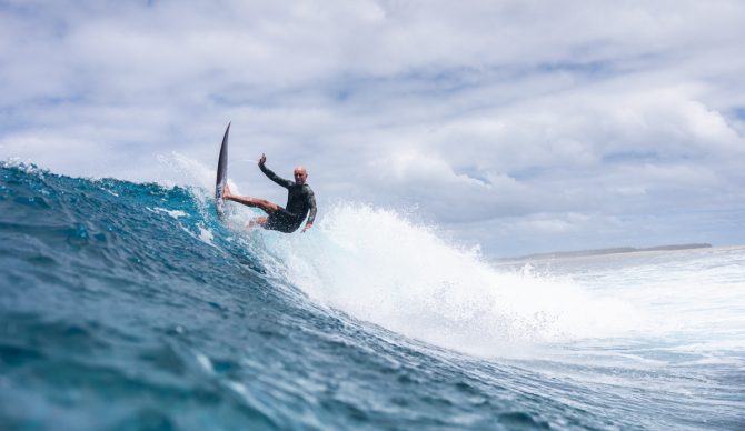 Keith Teboul Surfing