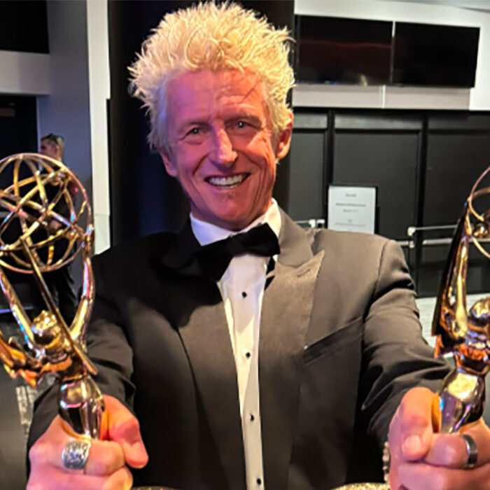 Bill Sharp Talks About Winning a Pair of Emmy Awards for HBO's '100 Foot Wave'