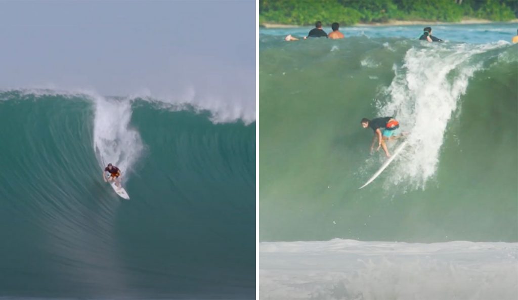 Matt Bromley big wave take offs
