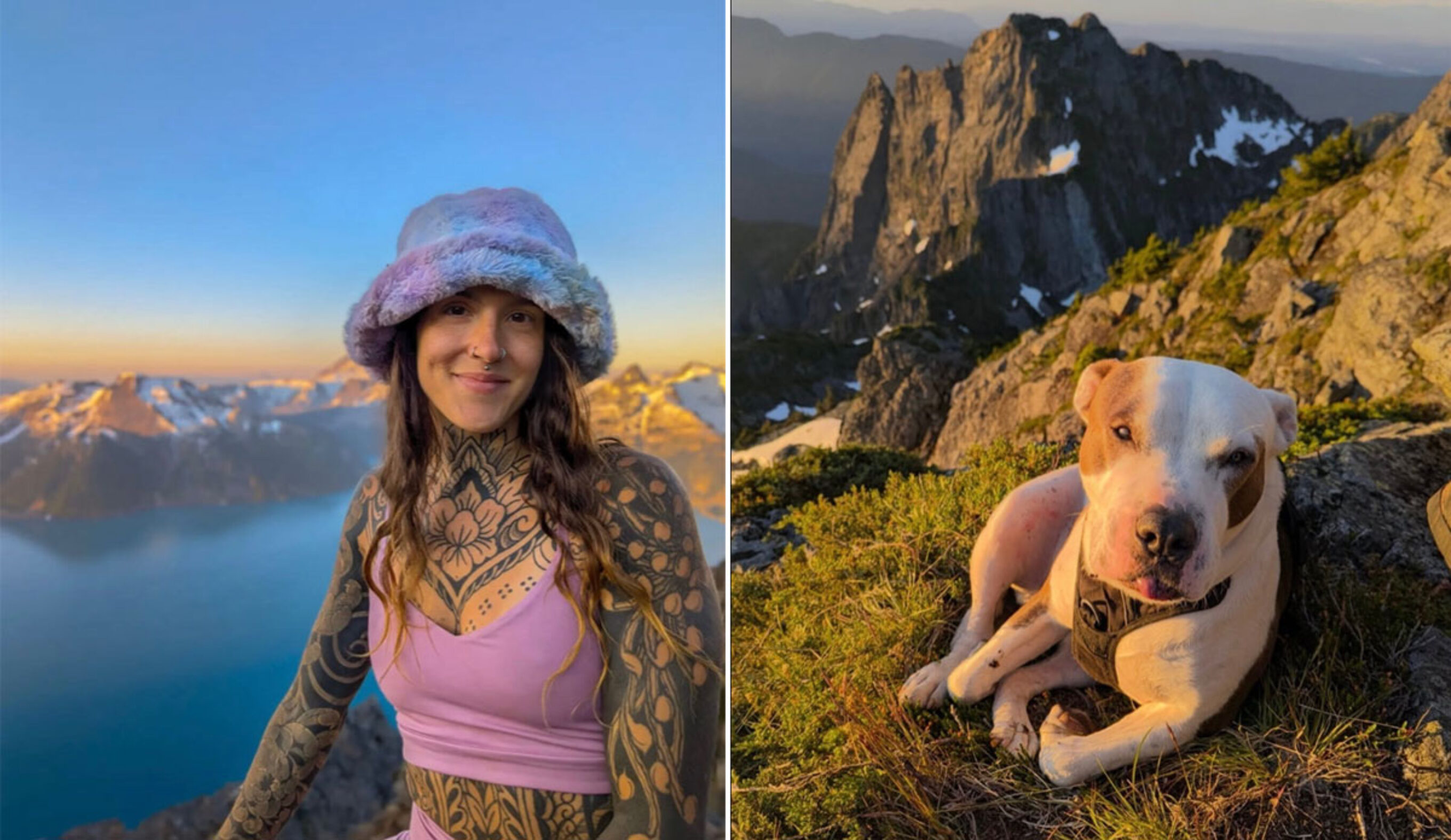 Hiker falls 60 feet