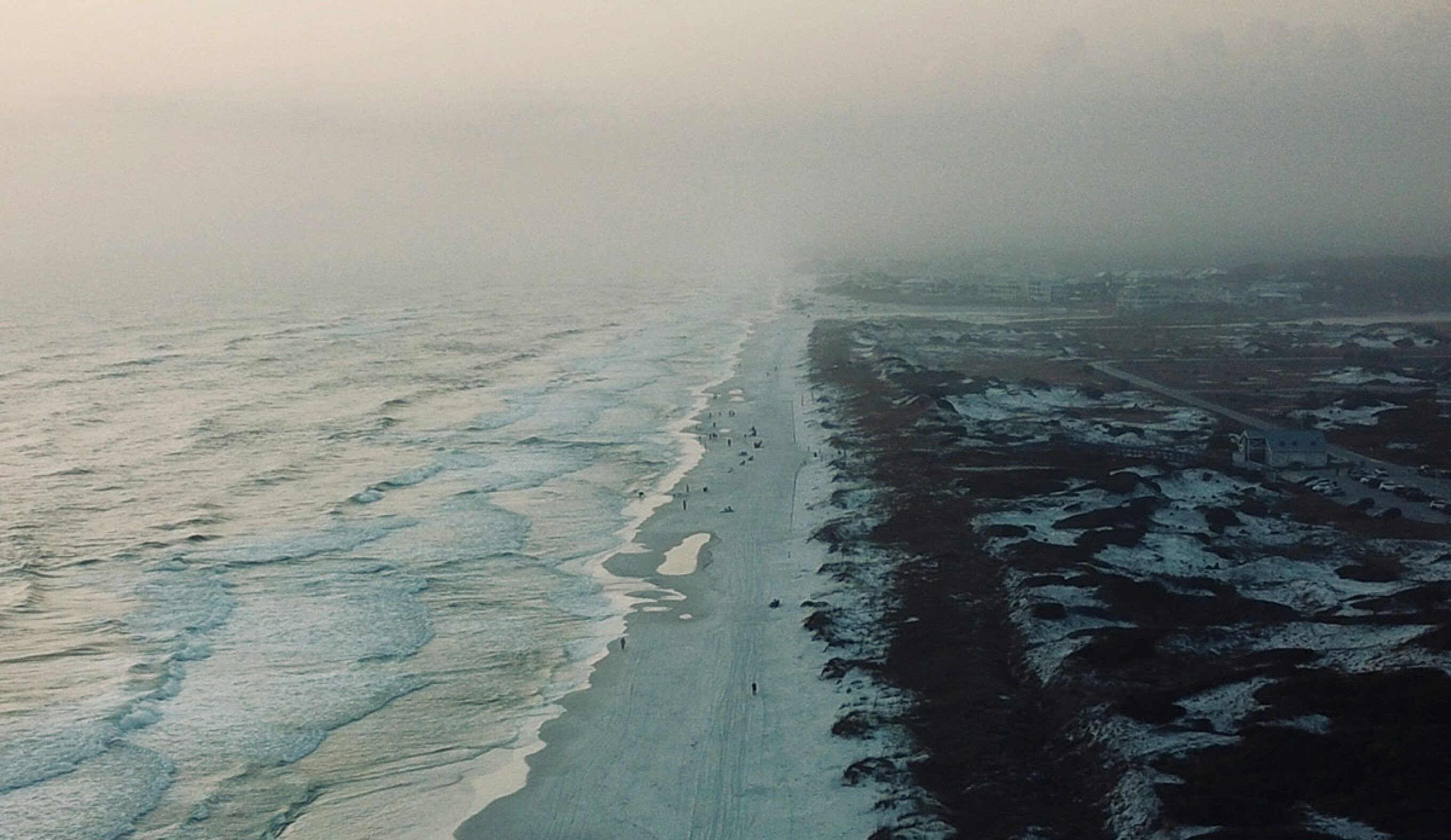 beach town in Destin, Florida experiences coastal erosion