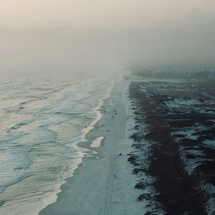 beach town in Destin, Florida experiences coastal erosion