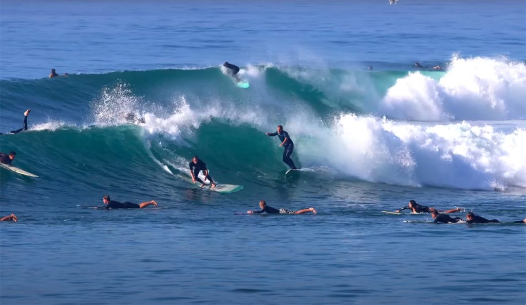 Watch the Chaos of Surfing Malibu When the Waves Are Good