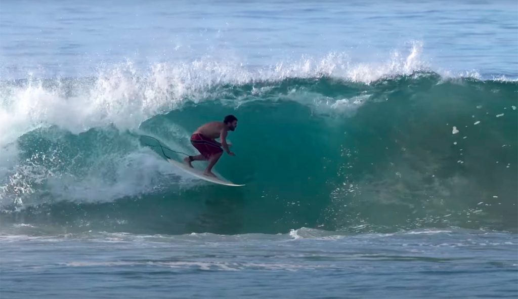 The surf in Newport Beach California was going off over Labor Day