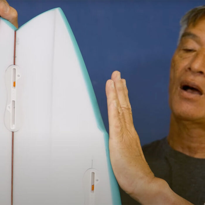 Glenn Pang on surfboard tails