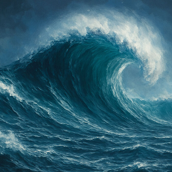 rogue waves in rough ocean