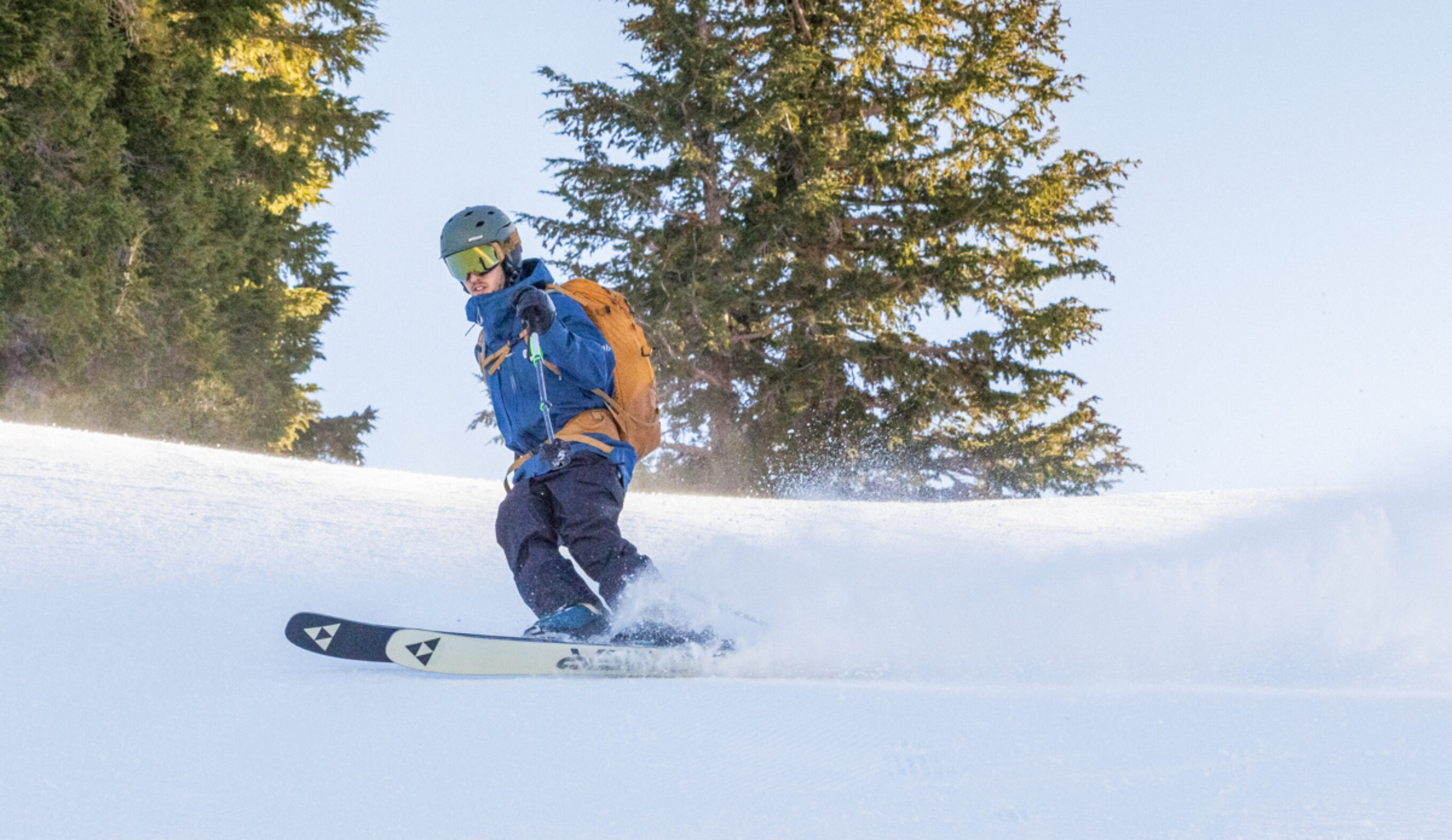 Will Sileo skiing at palisades tahoe