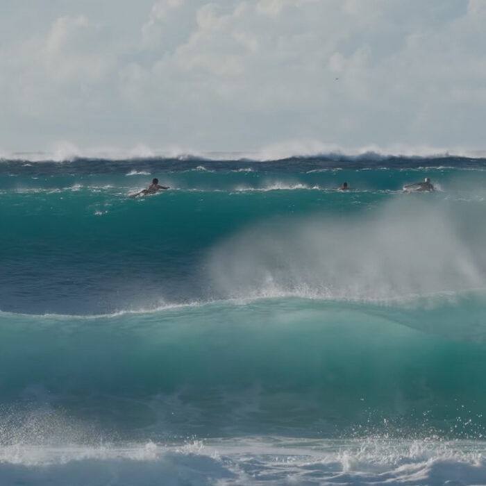 Jamie O'Brien surfing Pipeline